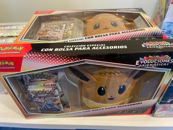 Estuche Eevee Pokémon – Edición Especial Prismatic Evolutions