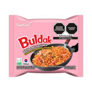 Buldak Sopa Instantánea - Sabor Carbonara Picante