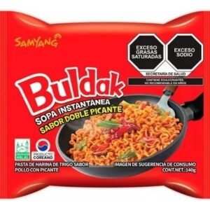 Buldak Sopa Instantánea - Sabor Doble Picante