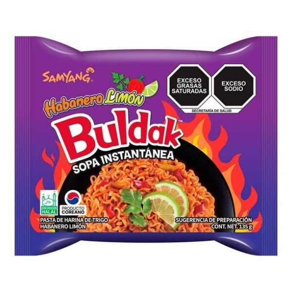 Buldak Sopa Instantánea - Habanero