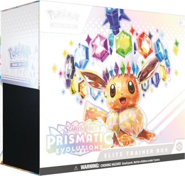 Pokémon TCG Scarlet AND Violet prismatic evolutions elite trainer box