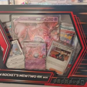 Teams Rocket's Mewtwo Ex Box