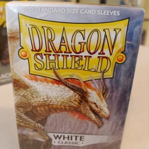 Dragon Shield 100 Standard Size Card Sleeves - White Classic