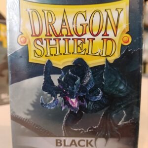Dragon Shield 100 Standard Size Card Sleeves - Black Classic