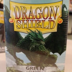 Dragon Shield 100 Standard Size Card Sleeves - Green Classic