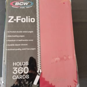 9-Pocket Z-Folio Holds 360 Cards