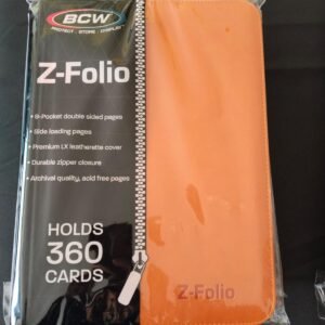 9-Pocket Z-Folio Holds 360 Cards