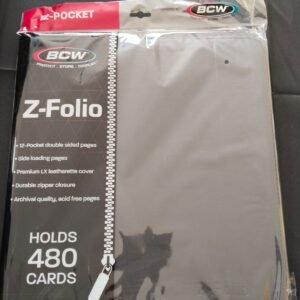 12-Pocket Z-Folio Holds 480 Cards