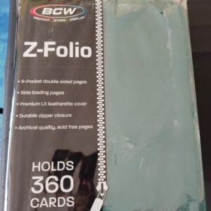 9-Pocket Z-Folio Holds 360 Cards