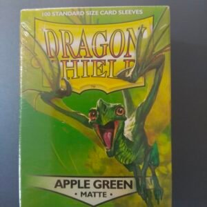 Dragon Shield - Apple Green Matte 100 Standard Size Card Sleeves
