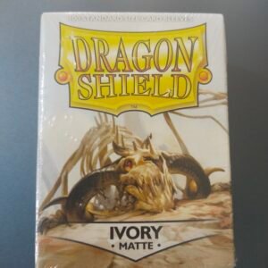 Dragon Shield - Ivory Matte 100 Standard Size Card Sleeves