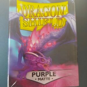 Dragon Shield - Purple Matte 100 Standard Size Card Sleeves
